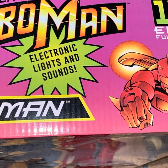 New in box limited edition talking turbo man collectible action figure - Picture 8 of 16
